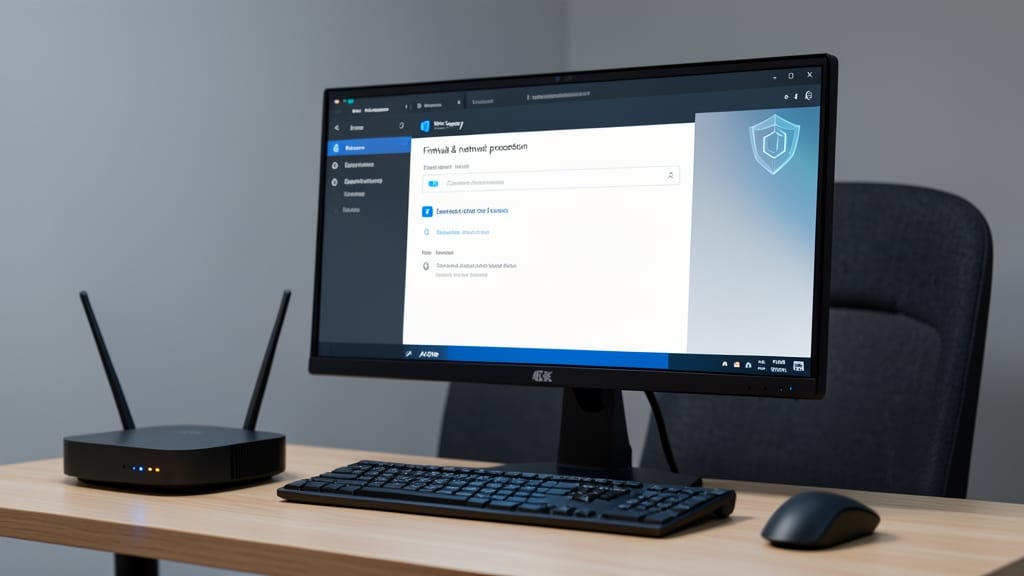 Enable Windows Security's Built-In Firewall