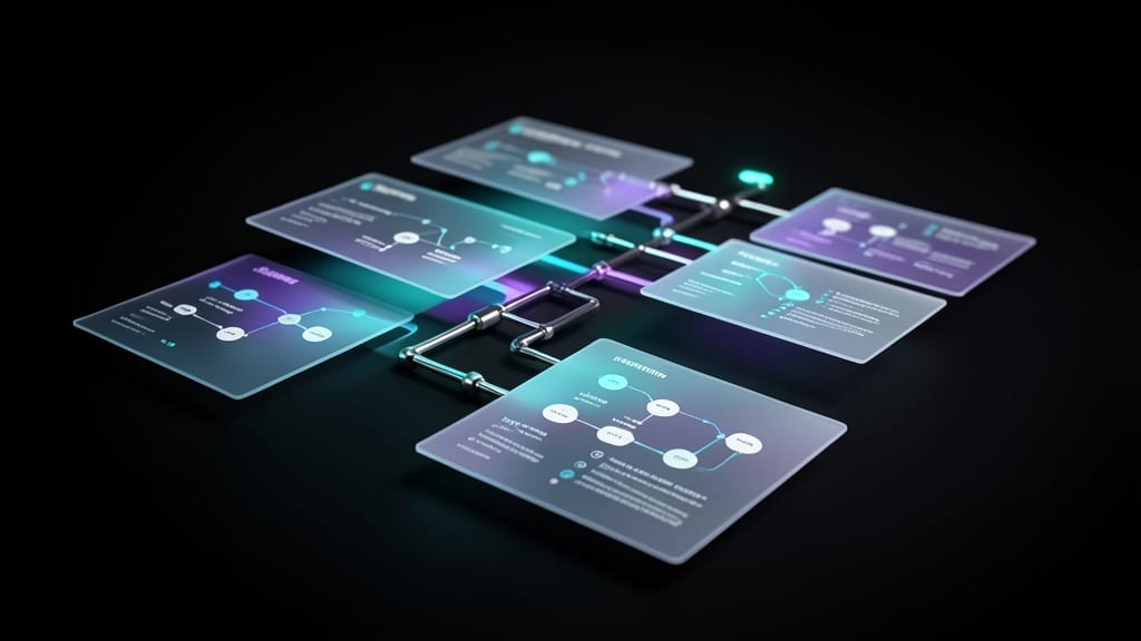 3D Infographic Presentation Template
