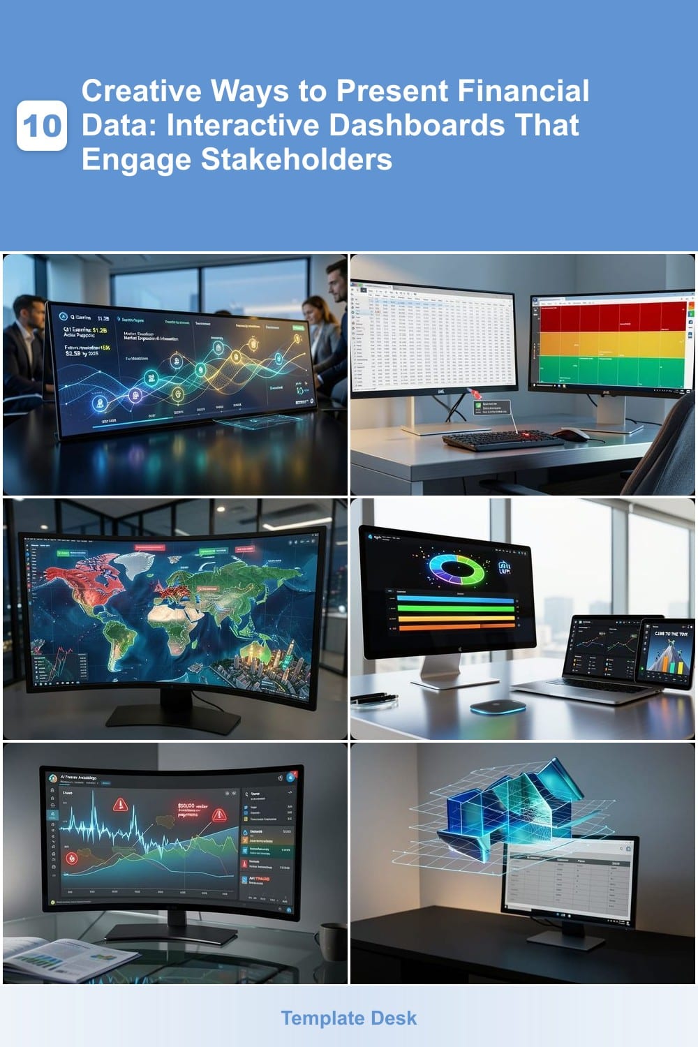 10 Creative Ways to Present Financial Data: Interactive Dashboards That Engage Stakeholders