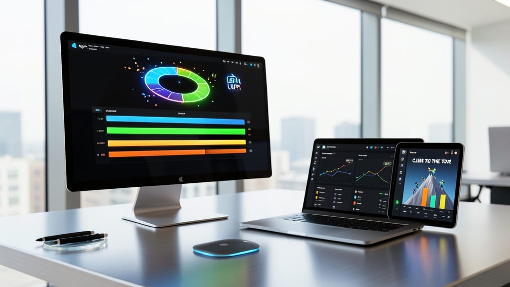 Customizable KPI Scorecards with Gamification