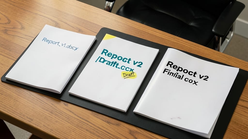 Use Version Numbers for Revisions