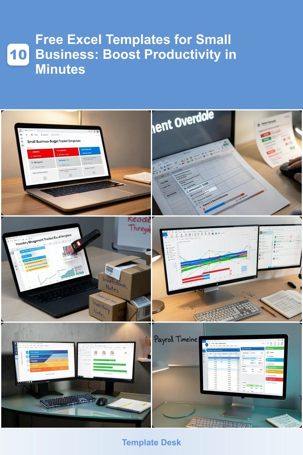 10 Free Excel Templates for Small Business: Boost Productivity in Minutes