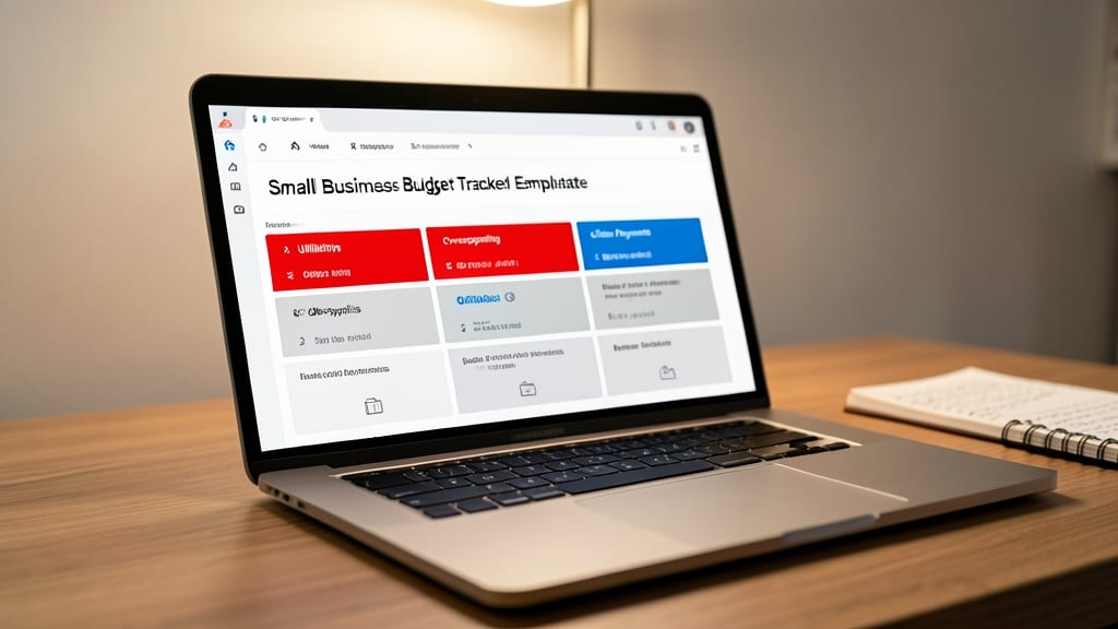 Small Business Budget Tracker Template