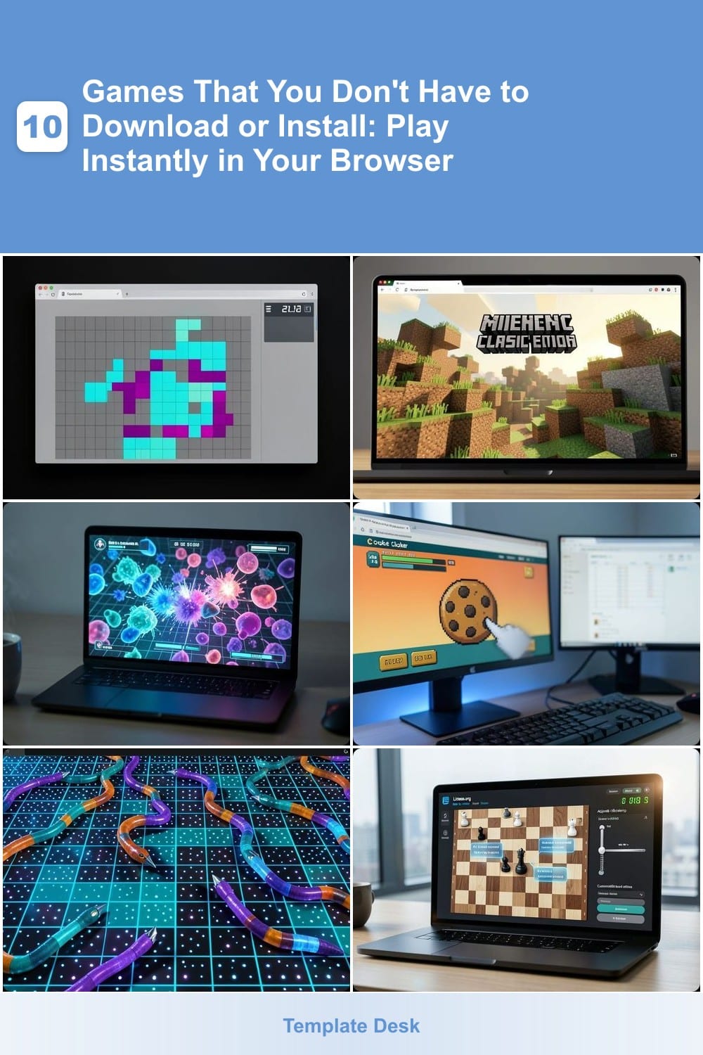 Games That You Don't Have to Download or Install: Play Instantly in Your Browser