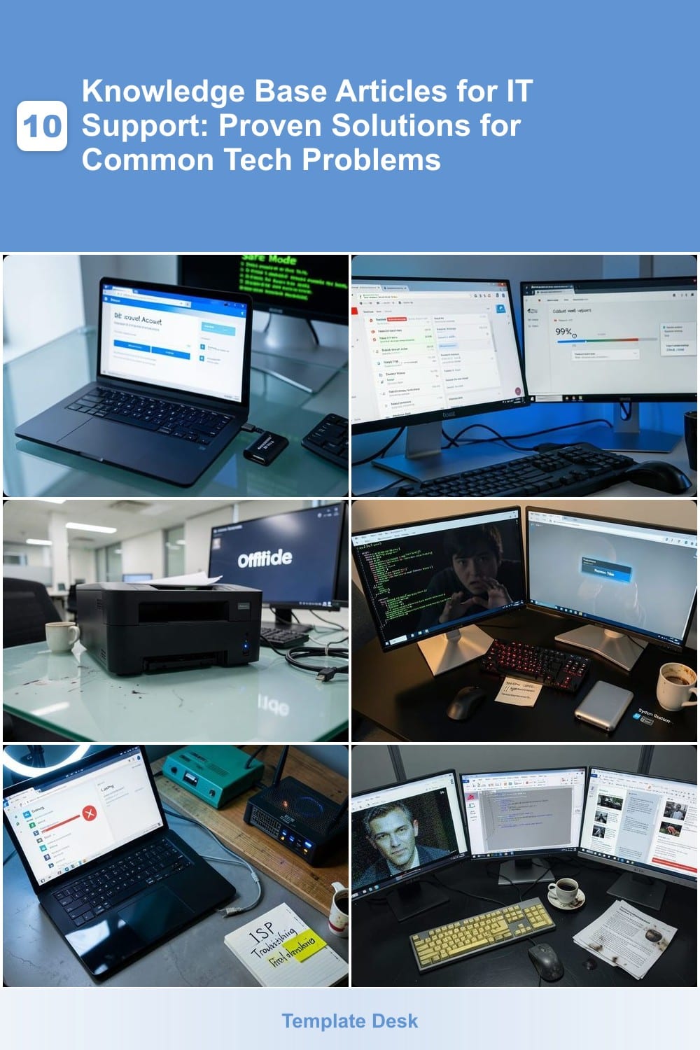 10 Knowledge Base Articles for IT Support: Proven Solutions for Common Tech Problems