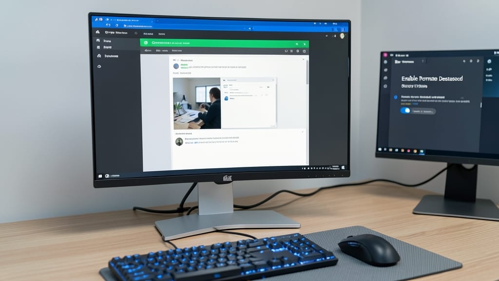 Setting Up Remote Desktop for IT Support