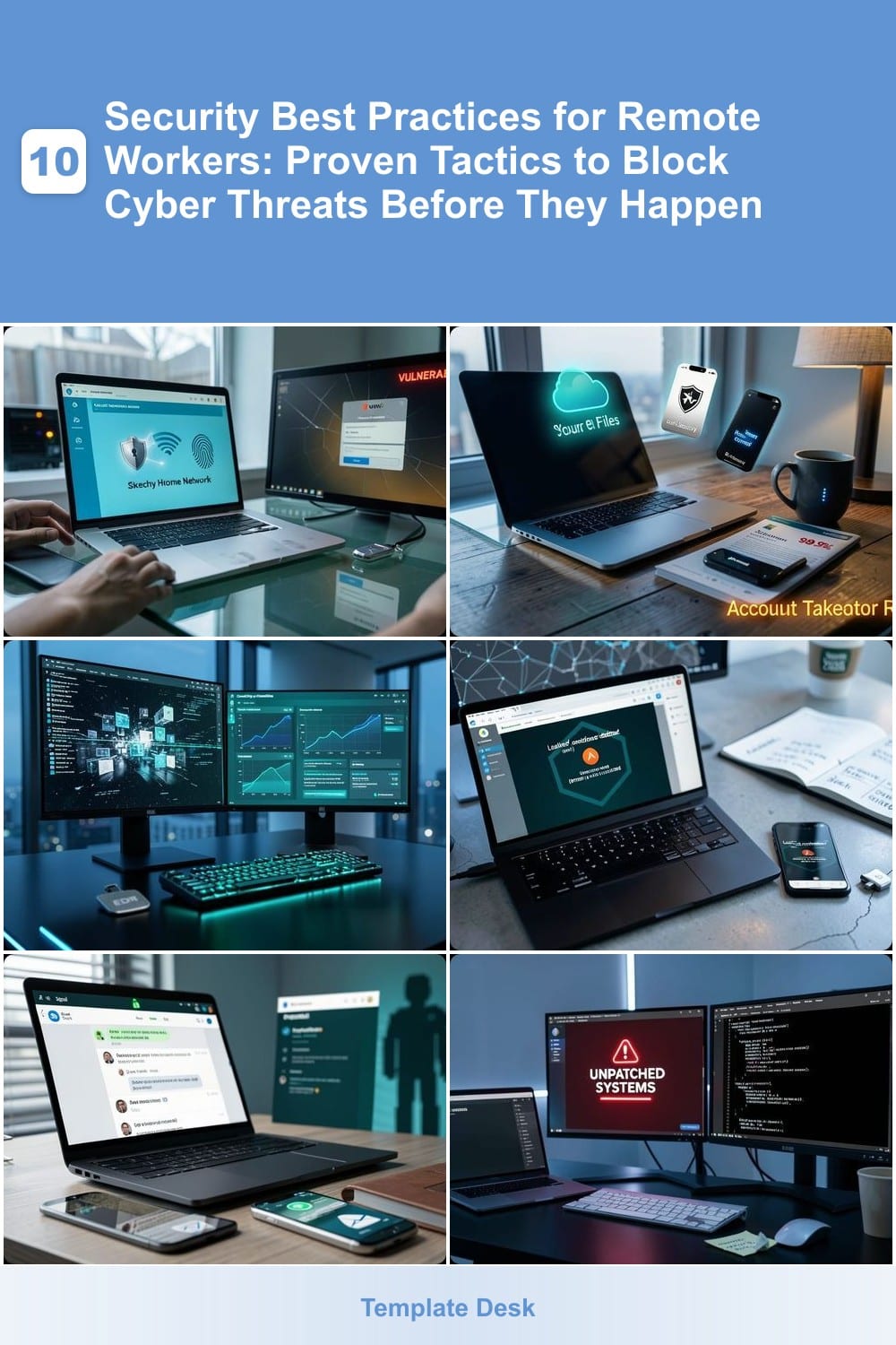 10 Security Best Practices for Remote Workers: Proven Tactics to Block Cyber Threats Before They Happen